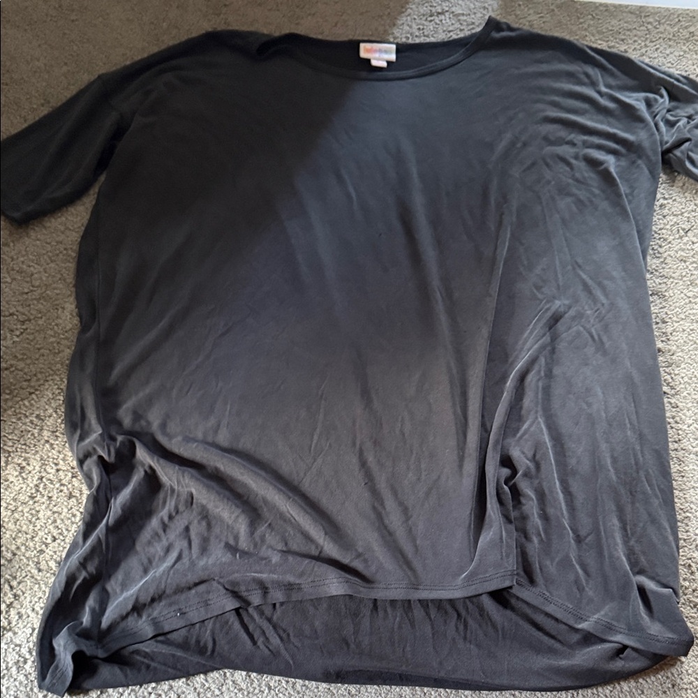 LuLaRoe Women’s Black Short Sleeve Tee